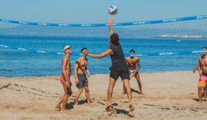 beach volleyball
