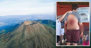 selfie mount vesuvius