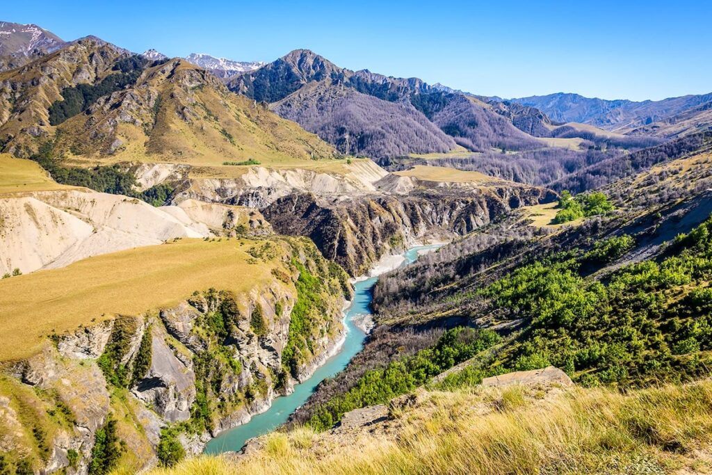 skippers canyon lotr new zealand shutterstock 1140664568