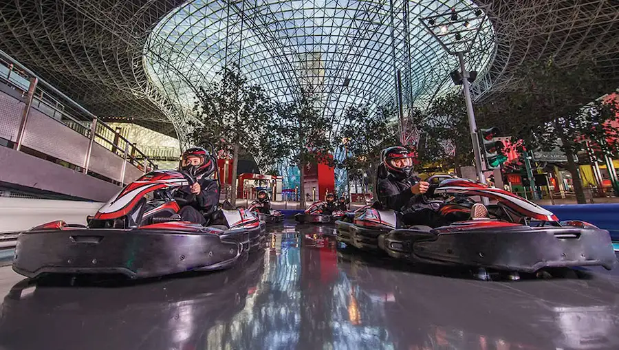 ferrari world abu dhabi family