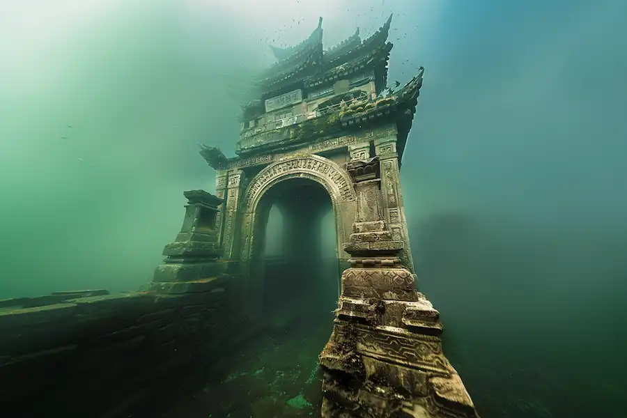 eb1867e4 the underwater city of shi cheng china