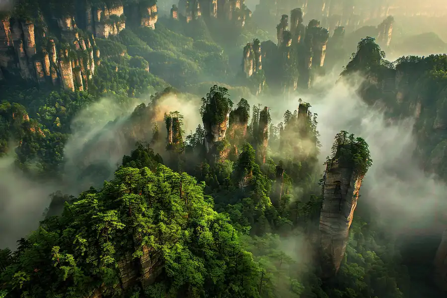 9fb6c99d the wulingyuan scenic area china 1