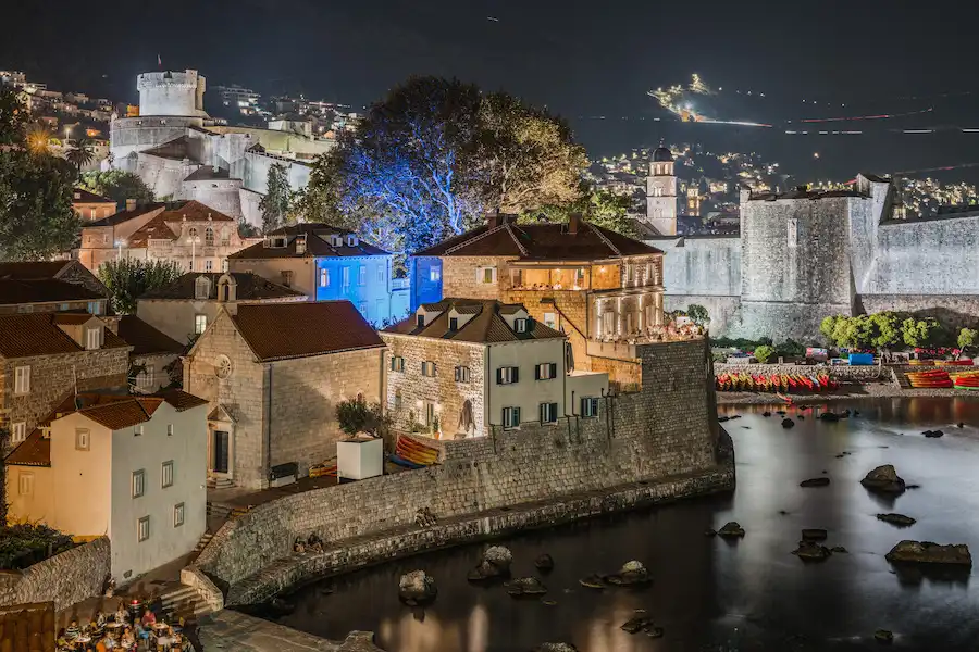 dubrovnik night