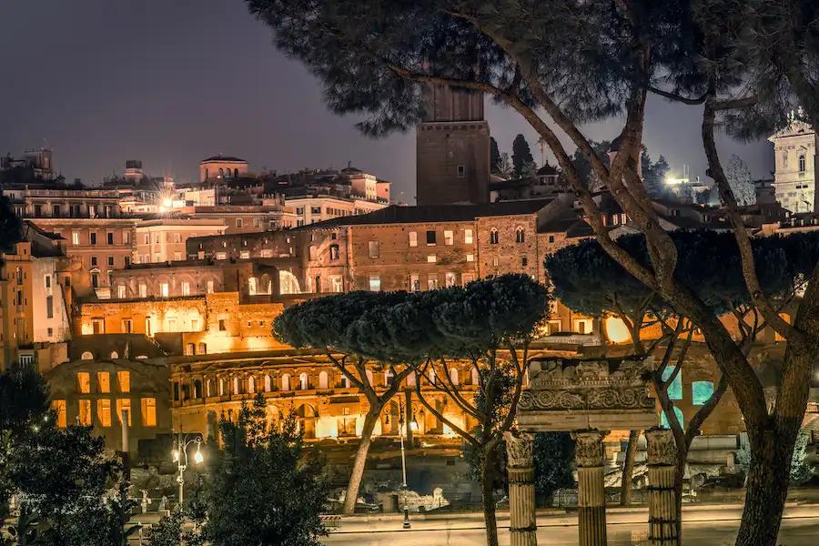 rome night