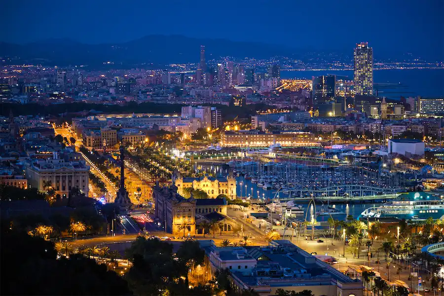 barcelona night