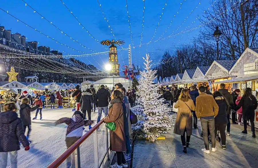 ice skating paris