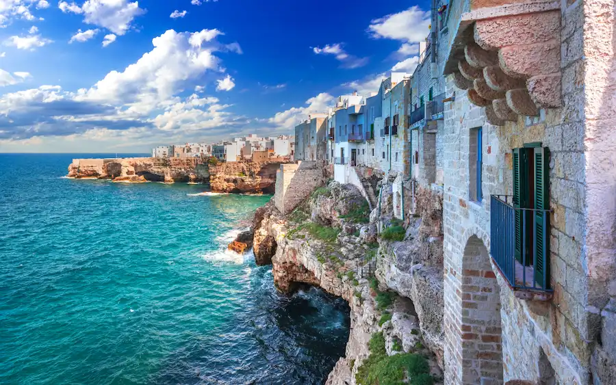 the apulian coast