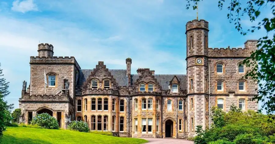 inverlochy castle scottish highlands scotland