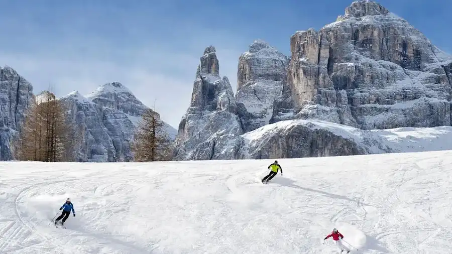 dolomites winter sports