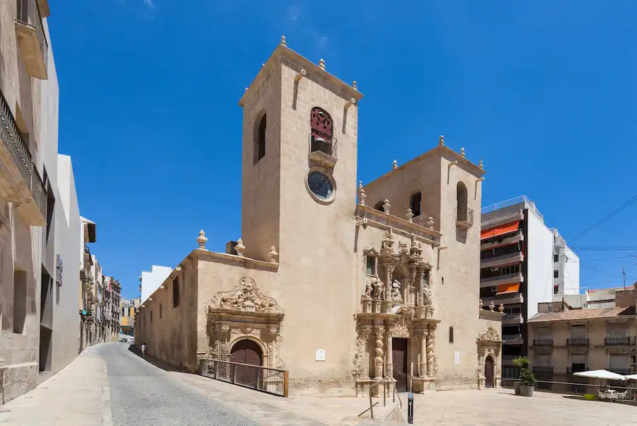 basílica de santa maría alicante