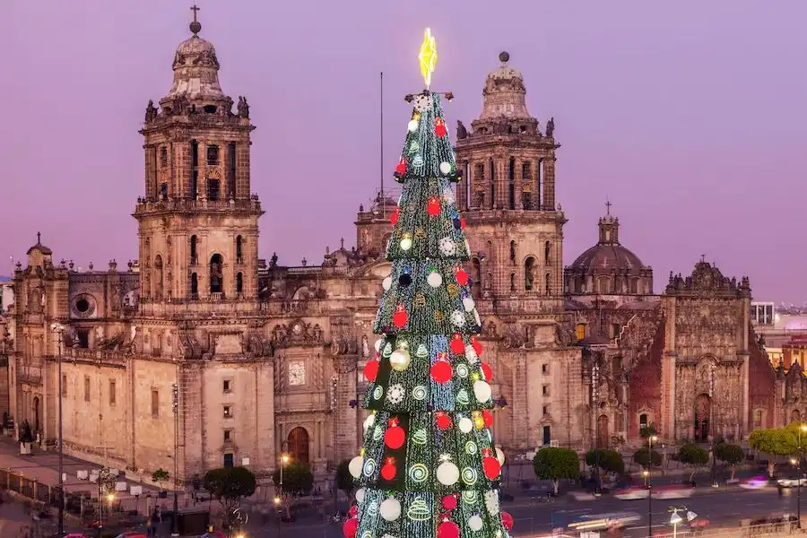 zócalo christmas tree
