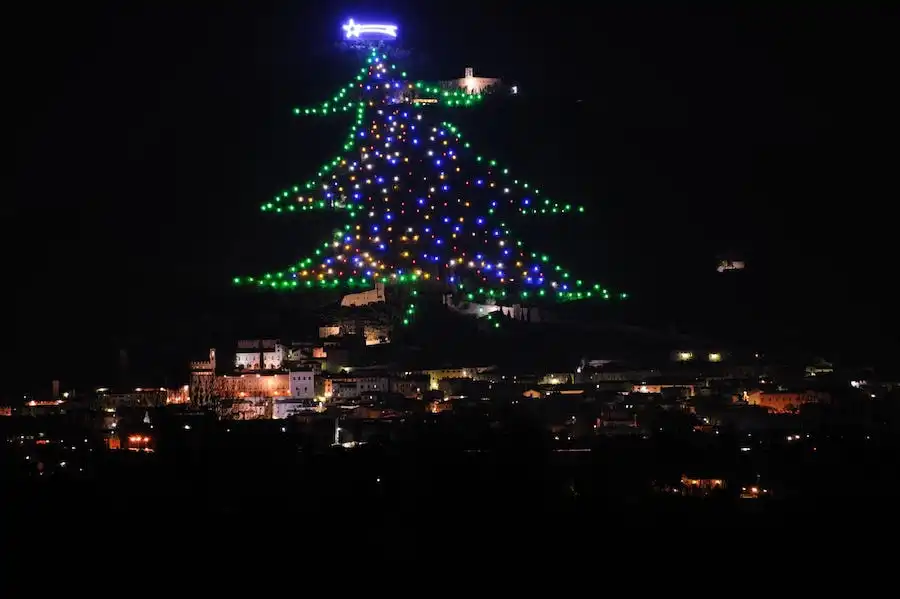 gubbio christmas tree
