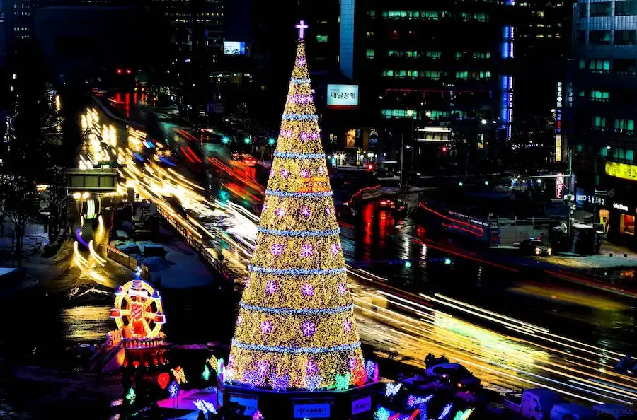 seoul christmas tree