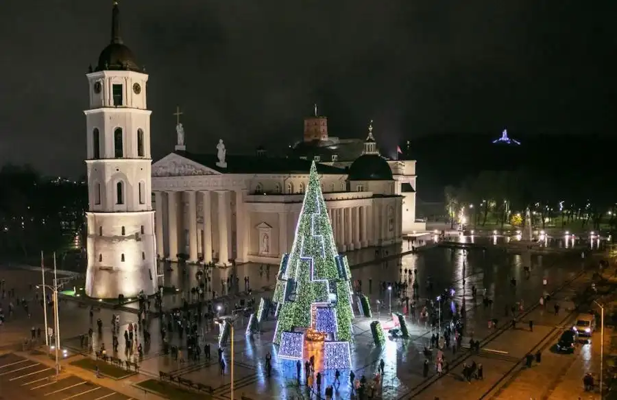 vilnius christmas tree
