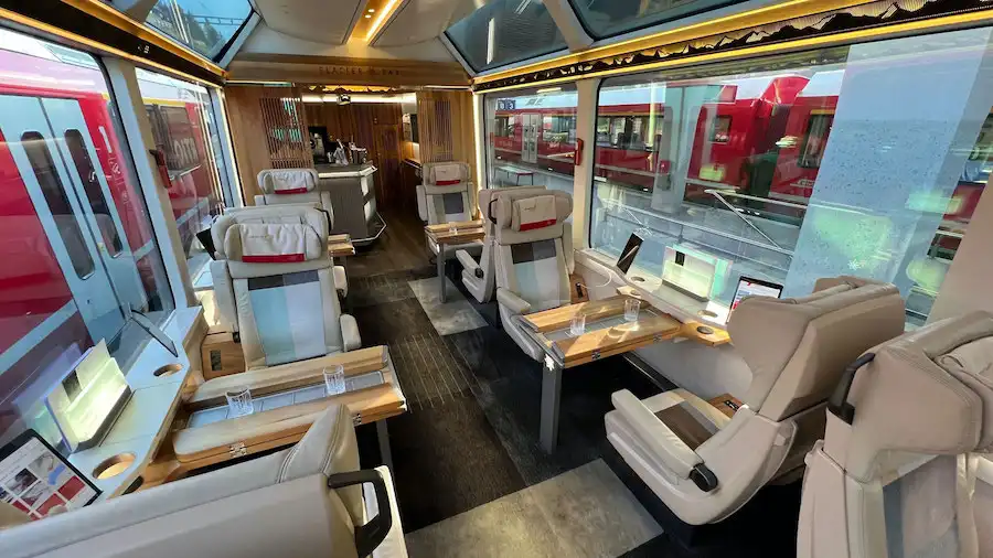 glacier express inside