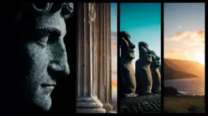 michelangelos david in soft museum lighting