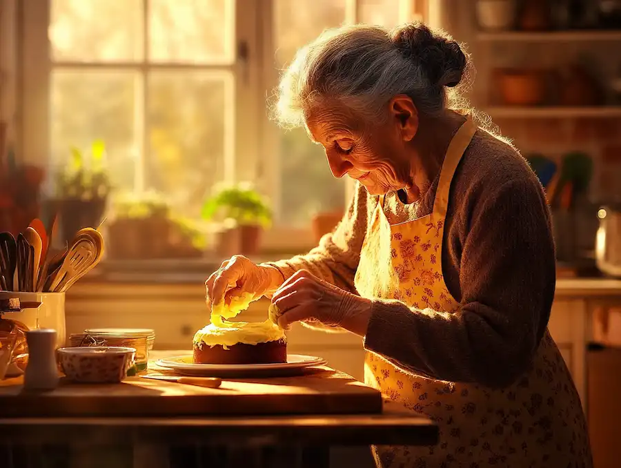 a loving grandmother