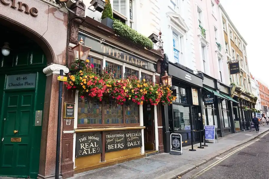 the harp covent garden