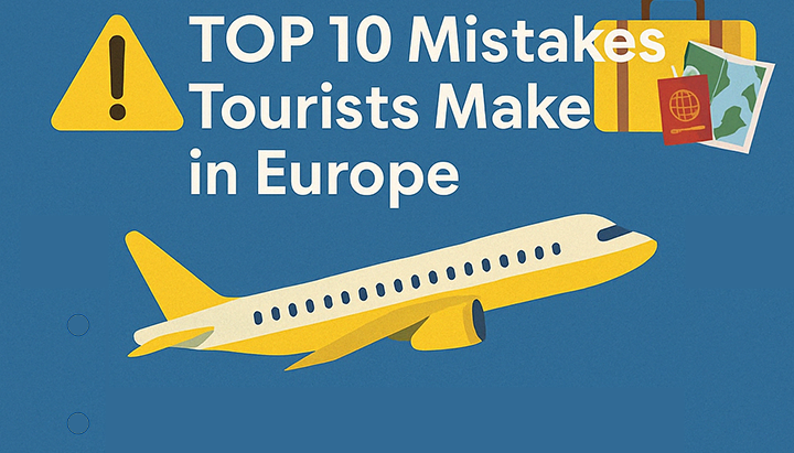 Top 10 Mistakes Tourists Make in Europe – And How to Avoid Them