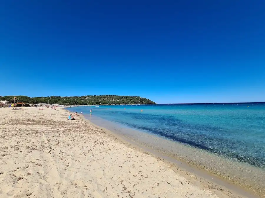 plage de tahiti–saint tropez france