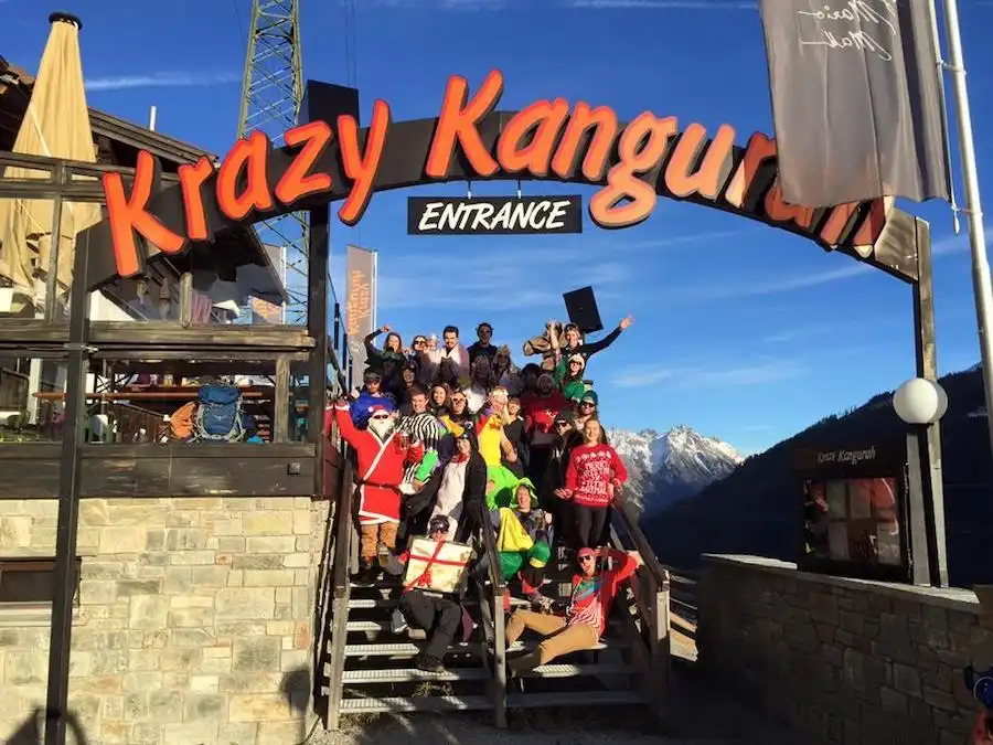 krazykanguran ski bar