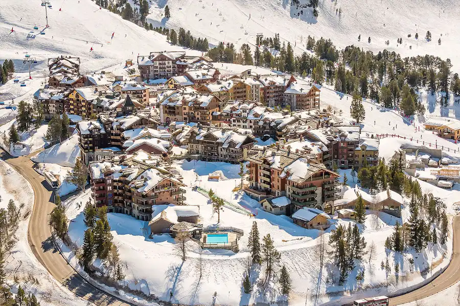 les arcs ski