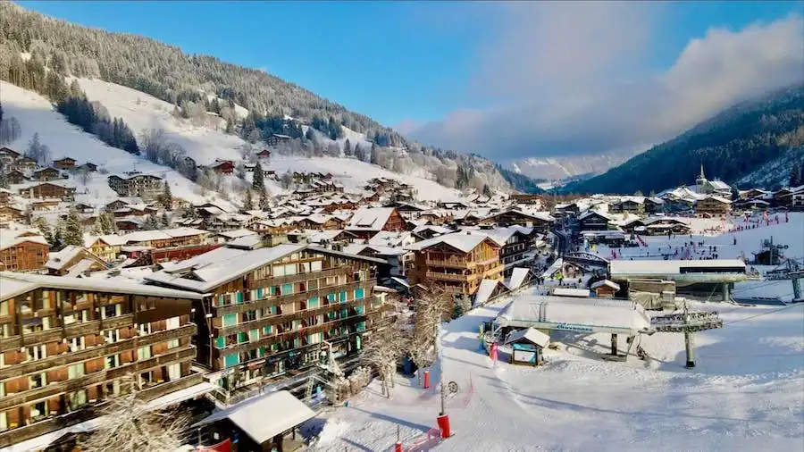 les gets ski