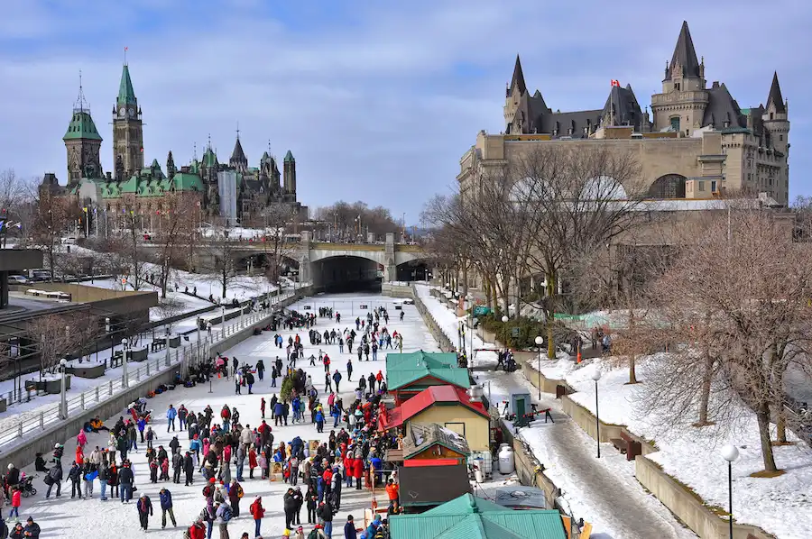 rideau canal–ottawa canada