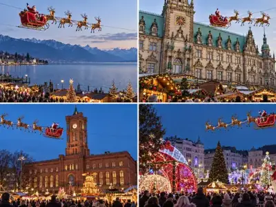 11 Christmas Markets in Europe Where You Can See Santa’s Flying Sleigh