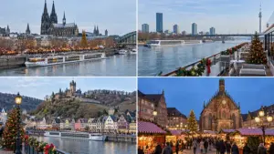 european christmas markets by river